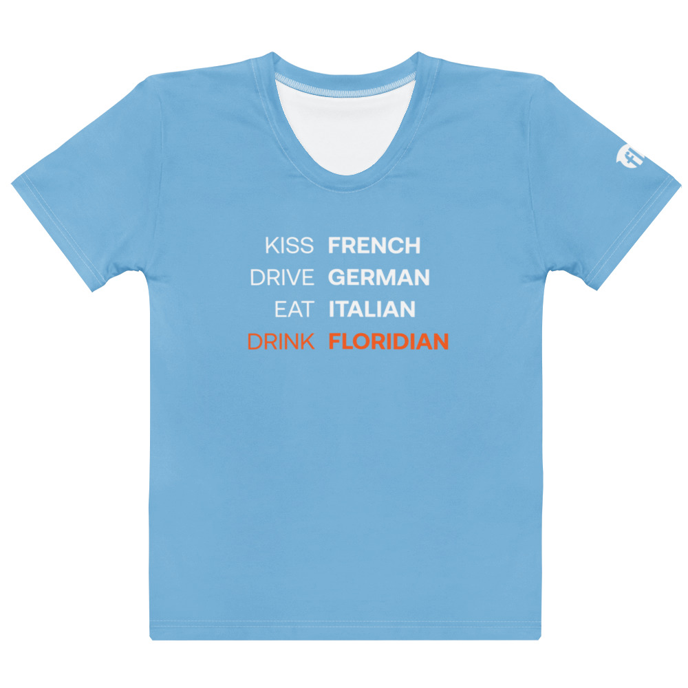 Women Drink Floridian (Blue)
