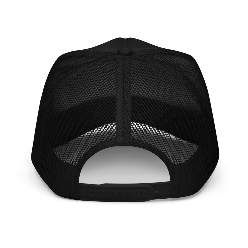 Foam Trucker Hat (Black) - Image 3