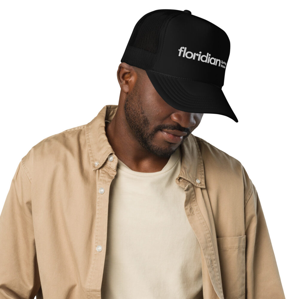 Foam Trucker Hat (Black) - Image 4
