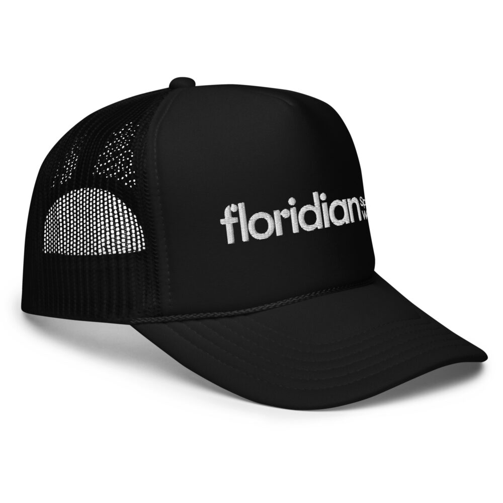 Foam Trucker Hat (Black) - Image 2