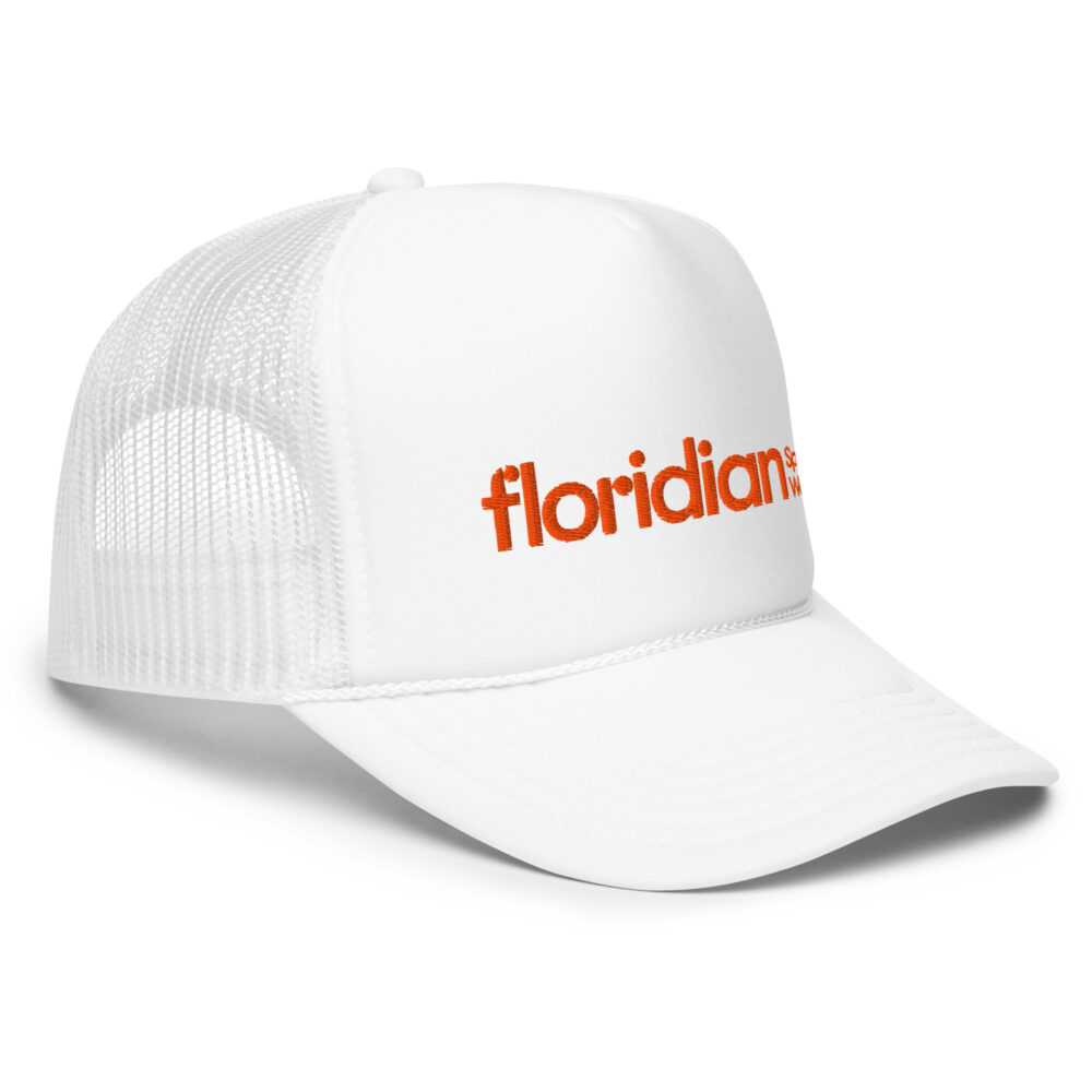 Foam Trucker Hat (White) - Image 2