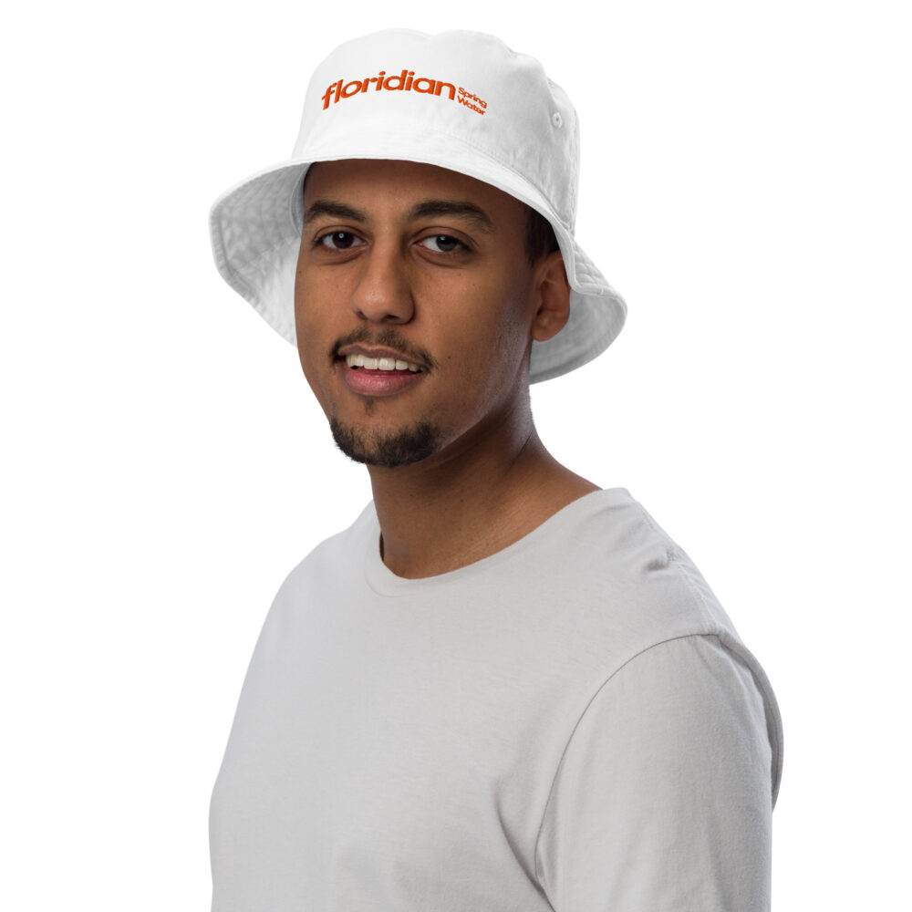 Organic Bucket Hat (White) - Image 4