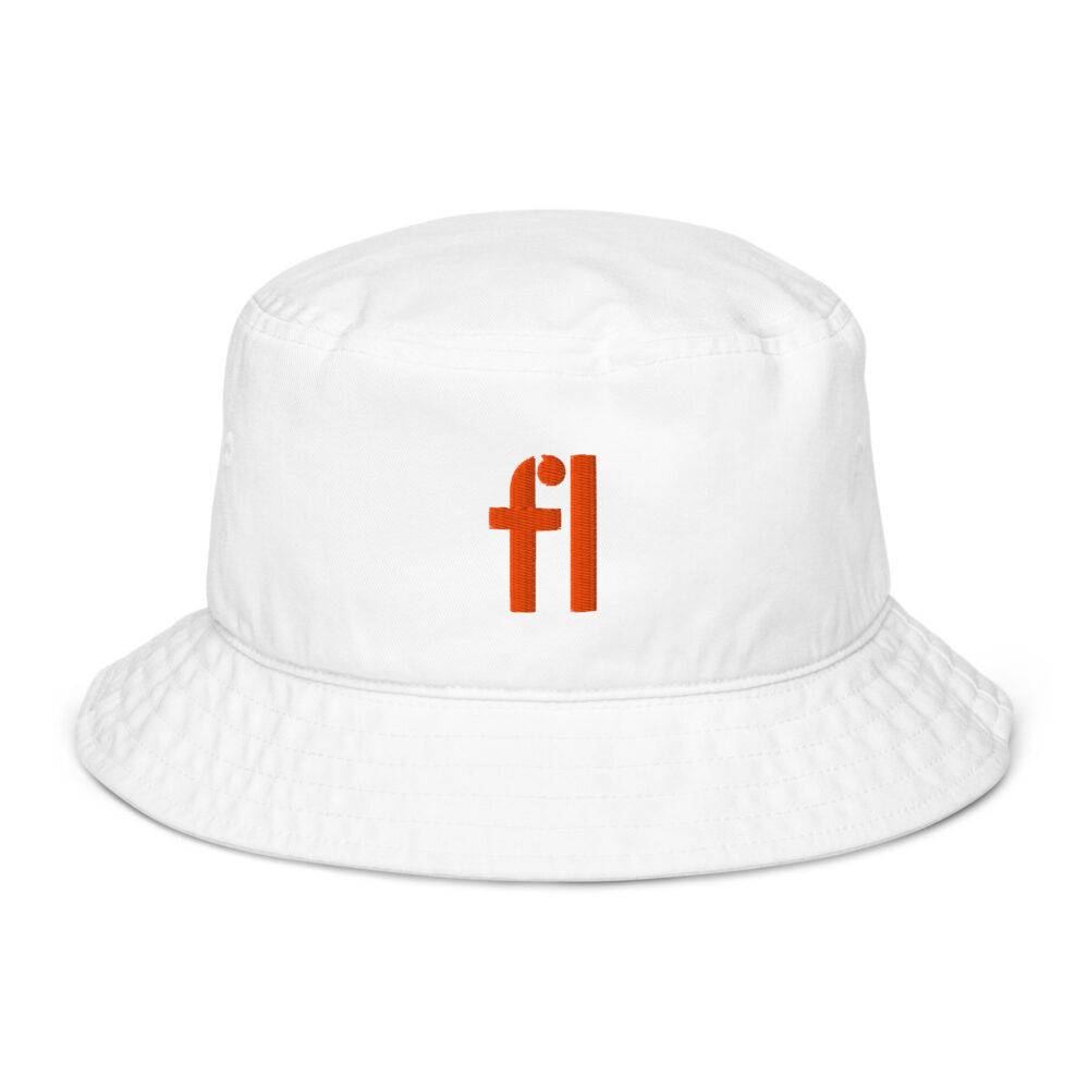 FL Organic Bucket Hat (White)