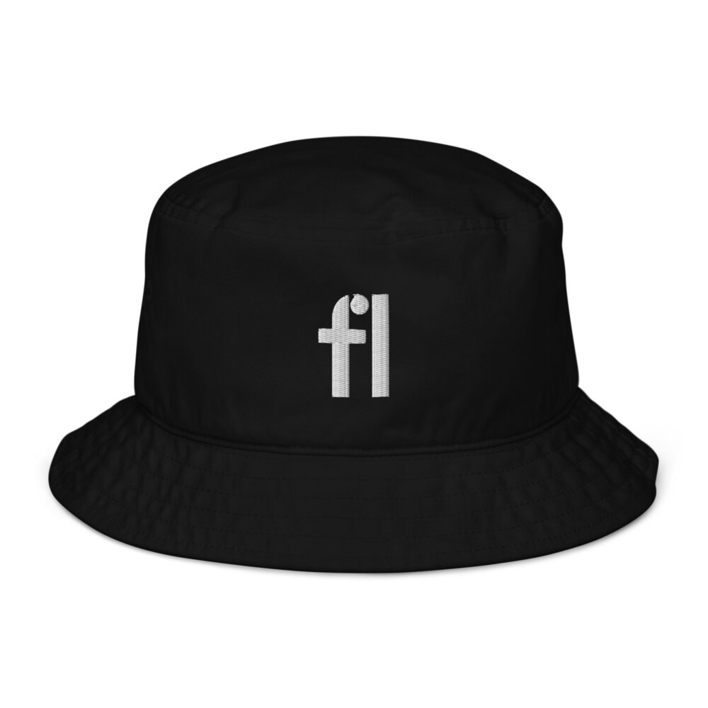 FL Organic Bucket Hat (Black)