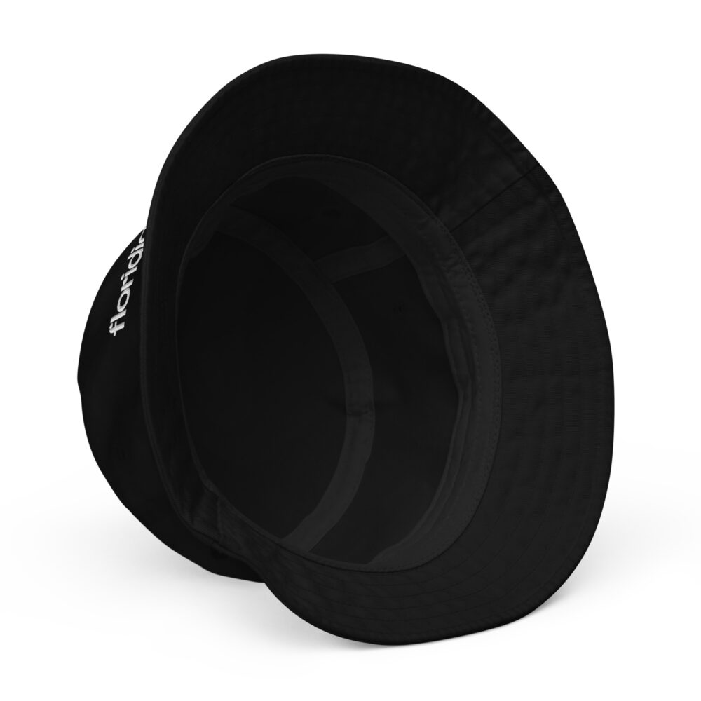 Organic Bucket Hat (Black) - Image 3