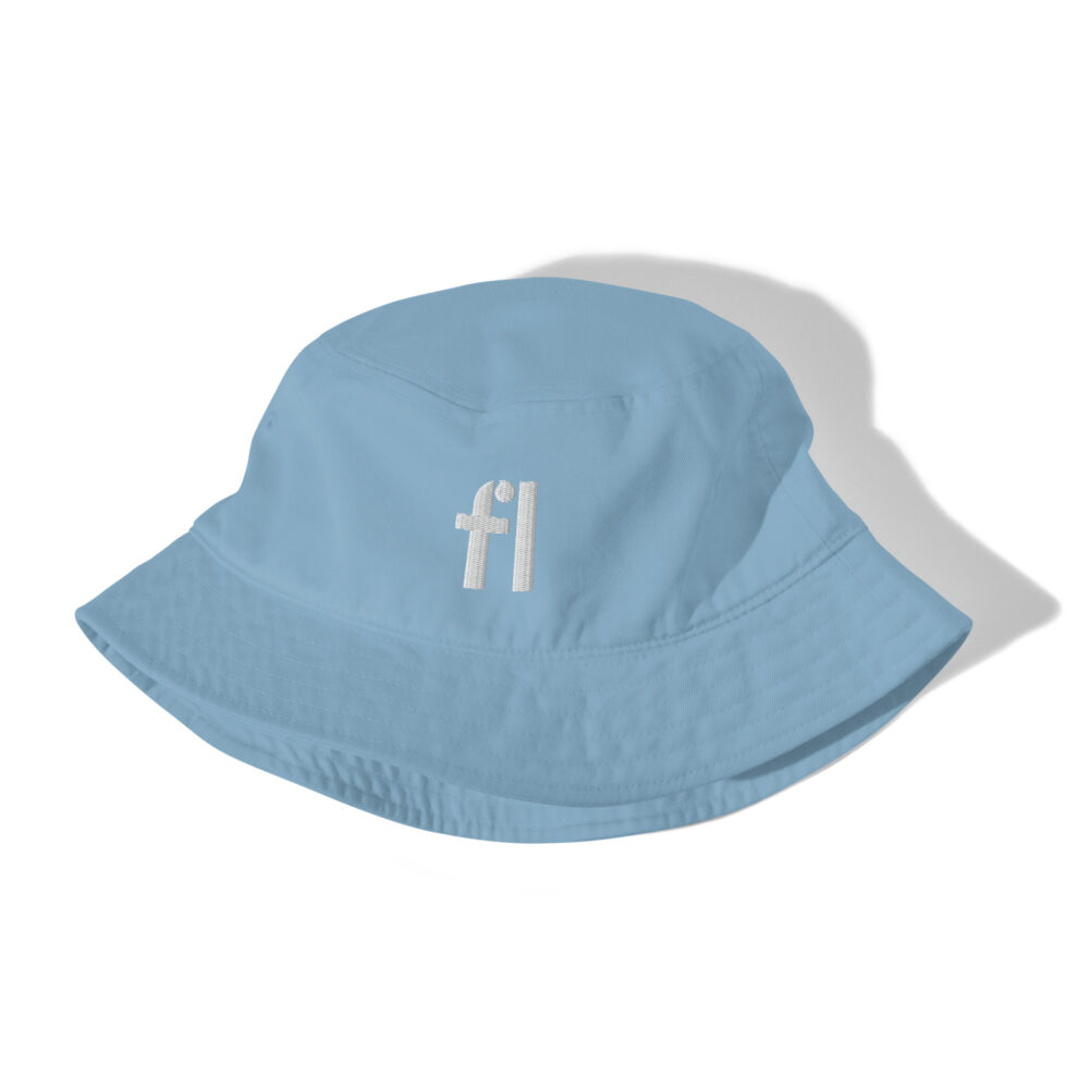 FL Organic Bucket Hat (Blue) - Image 2