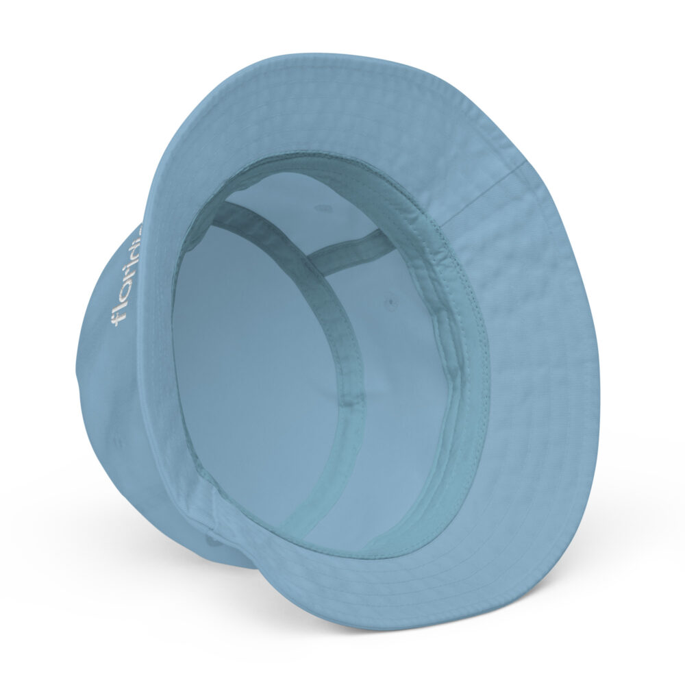 Organic Bucket Hat (Blue) - Image 3